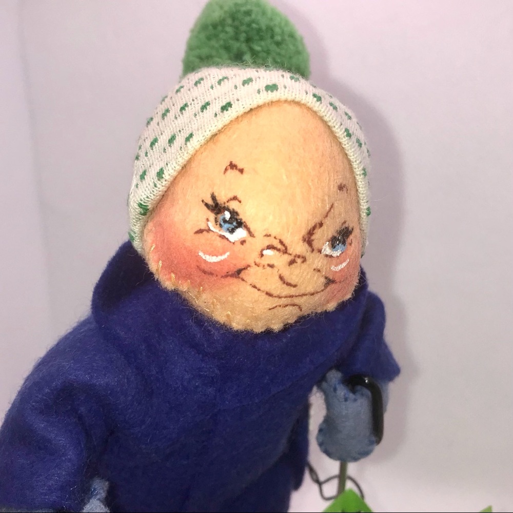 Vintage Annalee Doll on Skis
